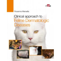 Clinical approach to feline dermatologic diseases - Veterinary book - cover book - Rosanna Marsella