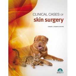 Clinical Cases of skin surgery - Book Cover - Veterinary book - Joaquin Sopena