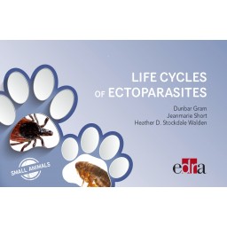 Ectoparasites in small animals. 
Life cycles - Veterinary book - cover book -