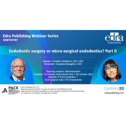 Endodontic surgery or microsurgical endodontics? - Part II - Dentistry Webinar - Continuous Education