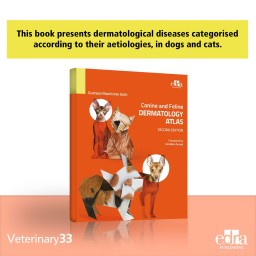 CANINE AND FELINE DERMATOLOGY ATLAS (2ND EDITION) - Canine and Feline Dermatology - Veterinary Book