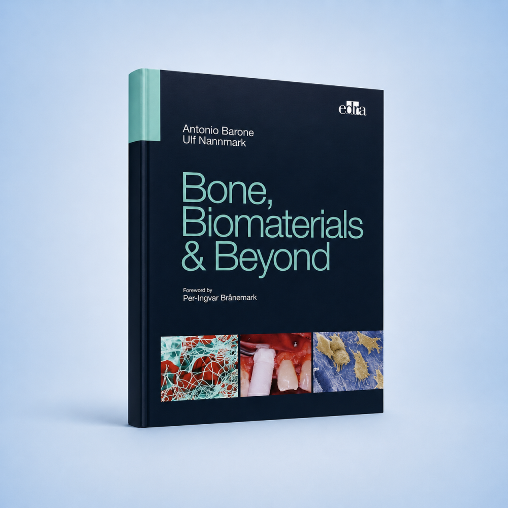 Bone, Biomaterials & Beyond - Book Cover - Dentistry Book - Antonio Barone - Ulf Nannmark
