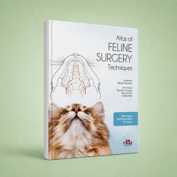 Atlas of FELINE SURGERY
Techniques - Veterinary Book - Cover - 9781957260587