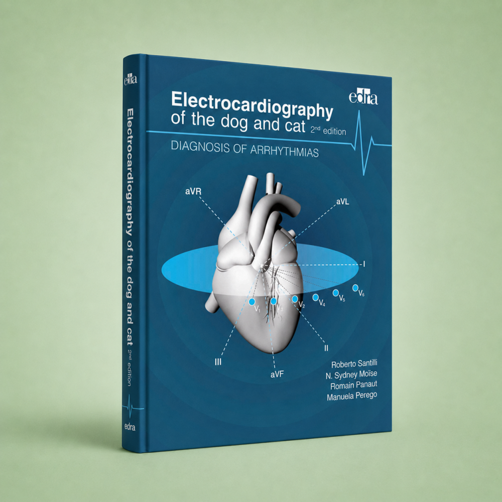 Electrocardiography of the dog and cat. Diagnosis of arrhythmias. II Edition - book cover - veterinary book