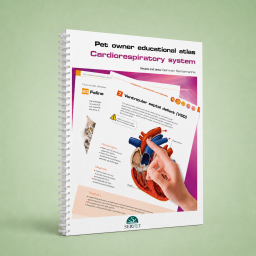 Pet Owner Educational Atlas. Cardiorespiratory System - Veterinary book - Germán Santamarina Pernas - 9788416315949 - Cover book