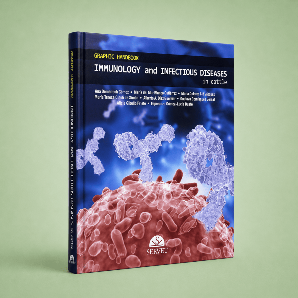 Graphic handbook of Immunology and Bovine Infectious Diseases - Veterinary book - cover book - Ana Domenech - 9788417225063