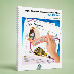 Pet Owner Educational Atlas. Parasites - Cover book - veterinary book - Guadalupe Miró - 9788492569960