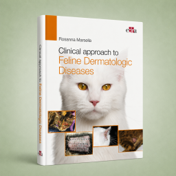 Clinical approach to feline dermatologic diseases - Veterinary book - cover book - Rosanna Marsella