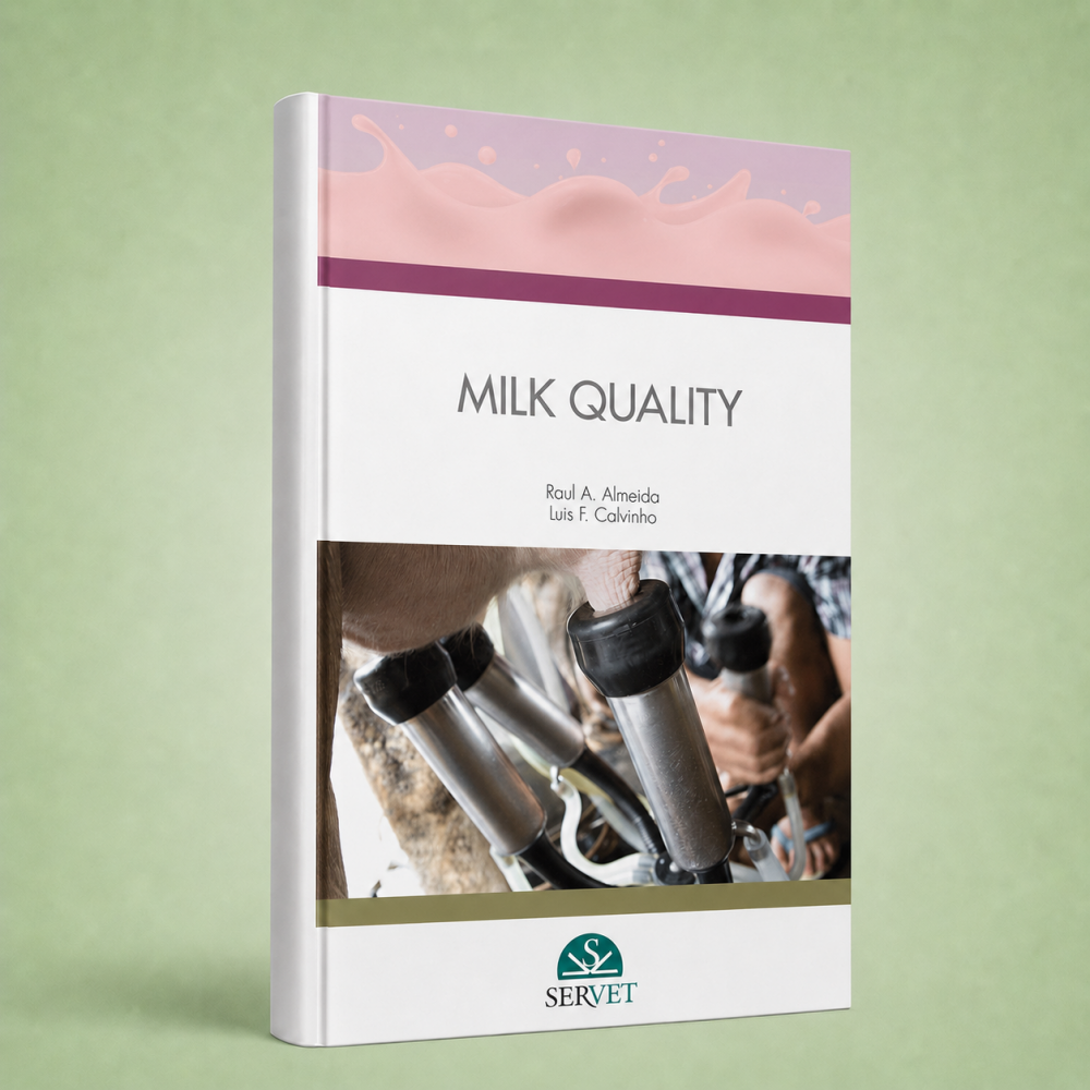 Milk quality - Veterinary book - cover book - Raul A. Almeida - Luis F. Calvinho - 9788417640361