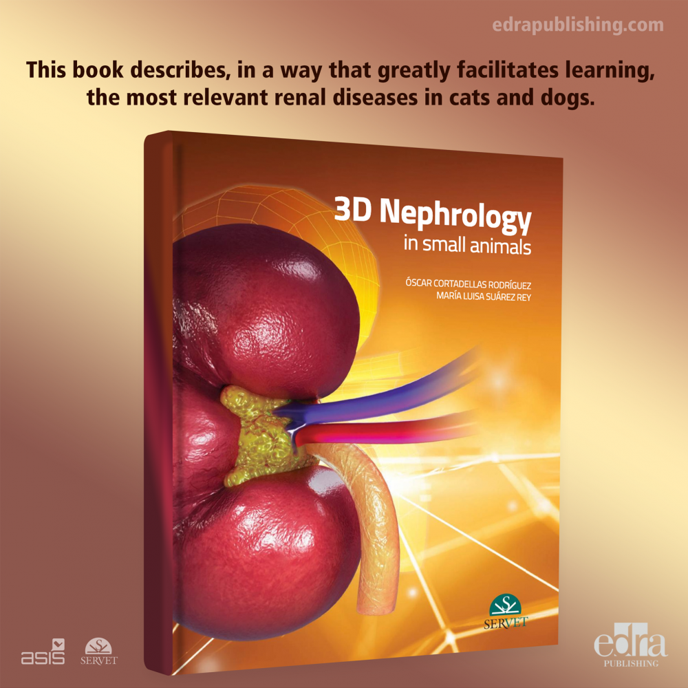 3D Nephrology in small animals - book details - veterinary book - 9788417225339
