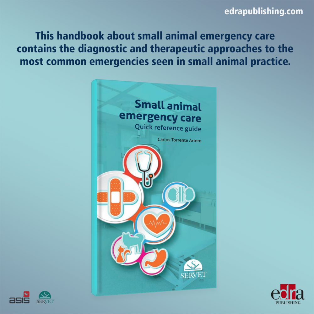 Small Animal Emergency Care - emergency pet care- Veterinary Book