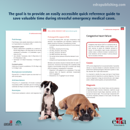 Small Animal Emergency Care. Quick Reference Guide - book extract - veterinary book - Carlos Torrente Artero