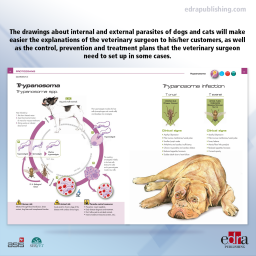 Pet Owner Educational Atlas. Parasites - Cover book - veterinary book - Guadalupe Miro'