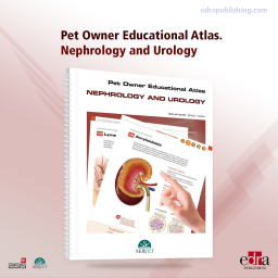 Pet owner educational atlas. Nephrology and Urology - Book Cover - Veterinary Book - Shelly Vaden - 9788417640231