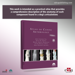 Atlas of canine arthrology. Updated edition with 3d animations - Veterinary book - cover book -